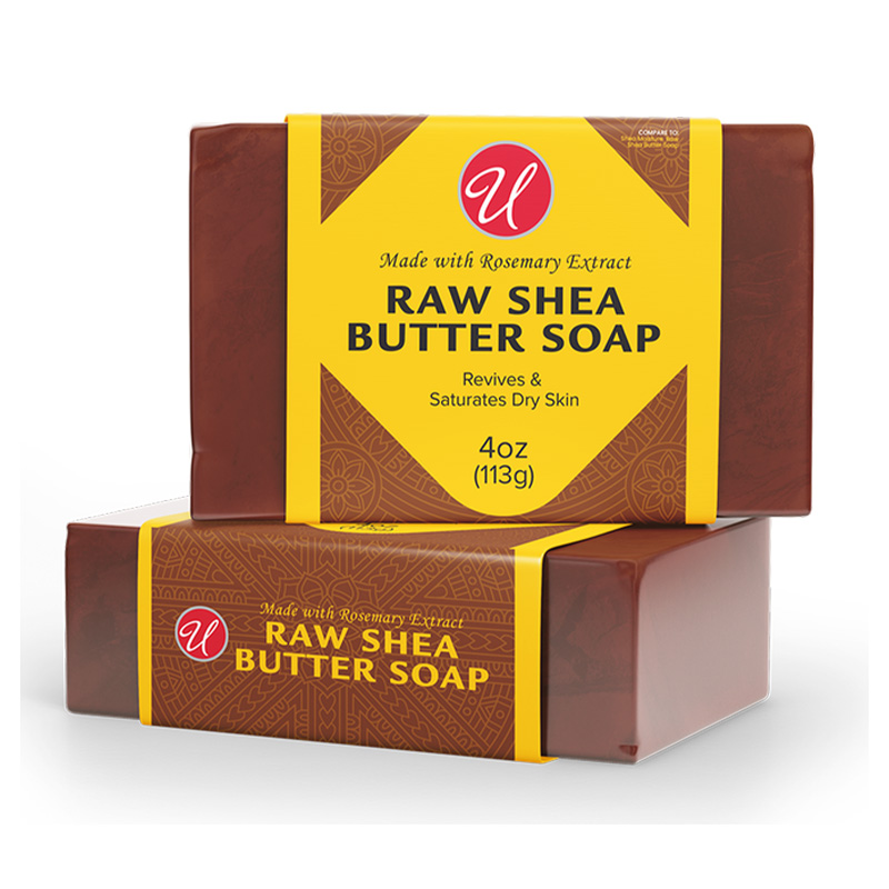 4OZ RAW SHEA BUTTER SOAP-24