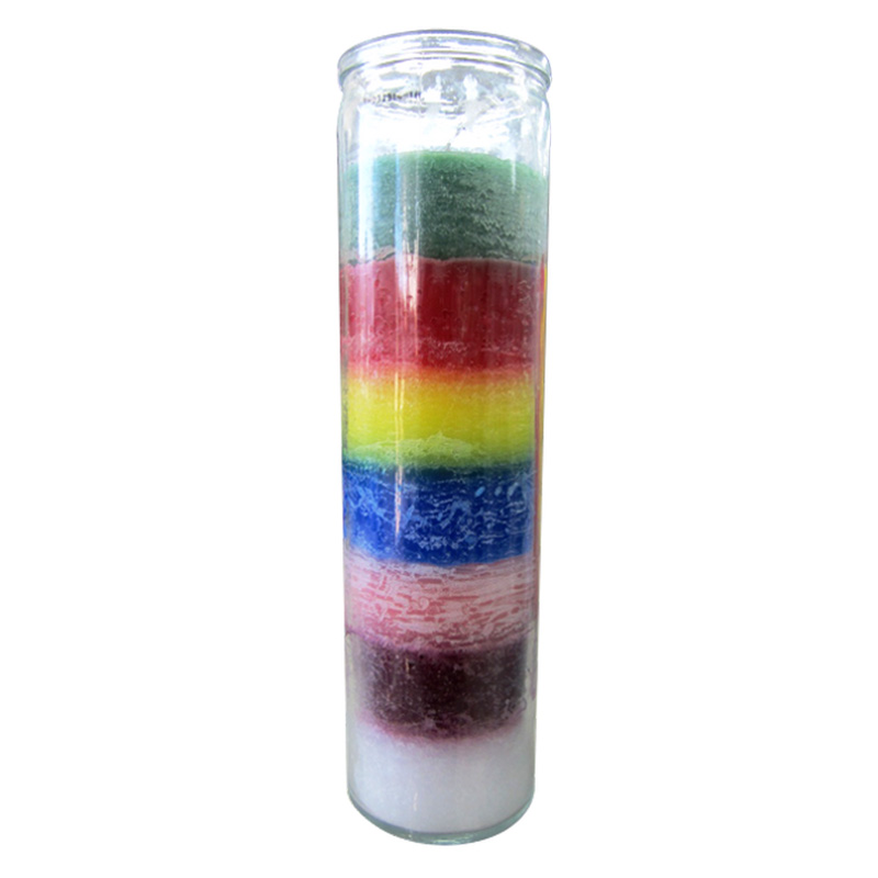 7 DAYS MULTI COLOR CANDLE-12